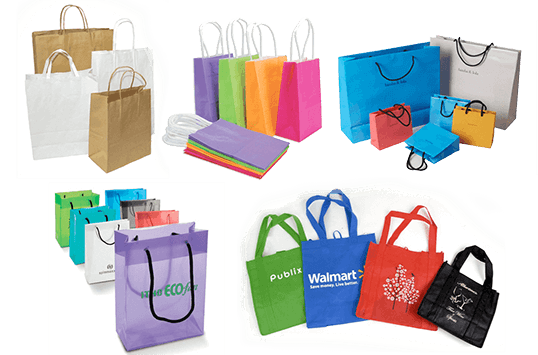 custom branded printed plastic paper bags vancouver bc